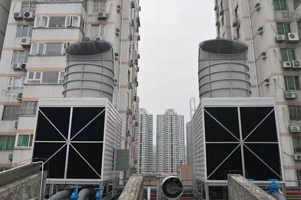 特菱冷卻塔為您講解玻璃鋼逆流式冷卻塔和橫流式冷卻塔小知識(橫流玻璃