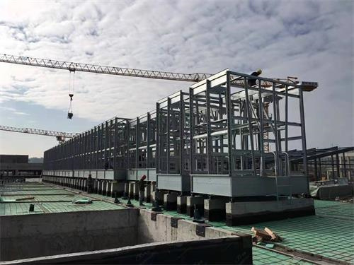 清遠冷卻塔填料更換安裝過程介紹(清遠冷卻塔塑料網