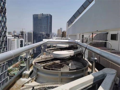 玻璃鋼工業冷卻塔如何處理廢熱？(玻璃鋼逆流式冷卻塔